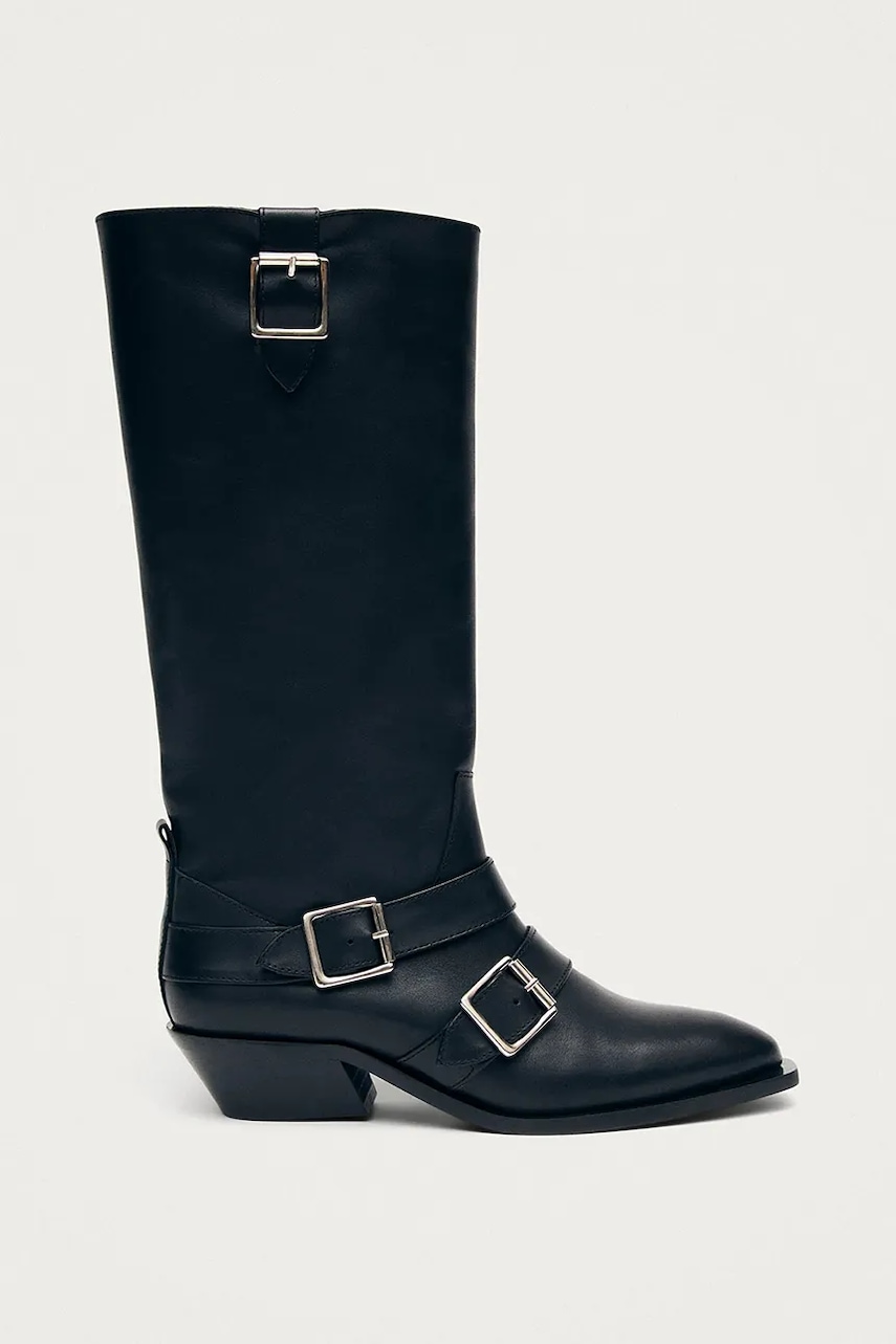 Kožené kozačky Alohas Ryder