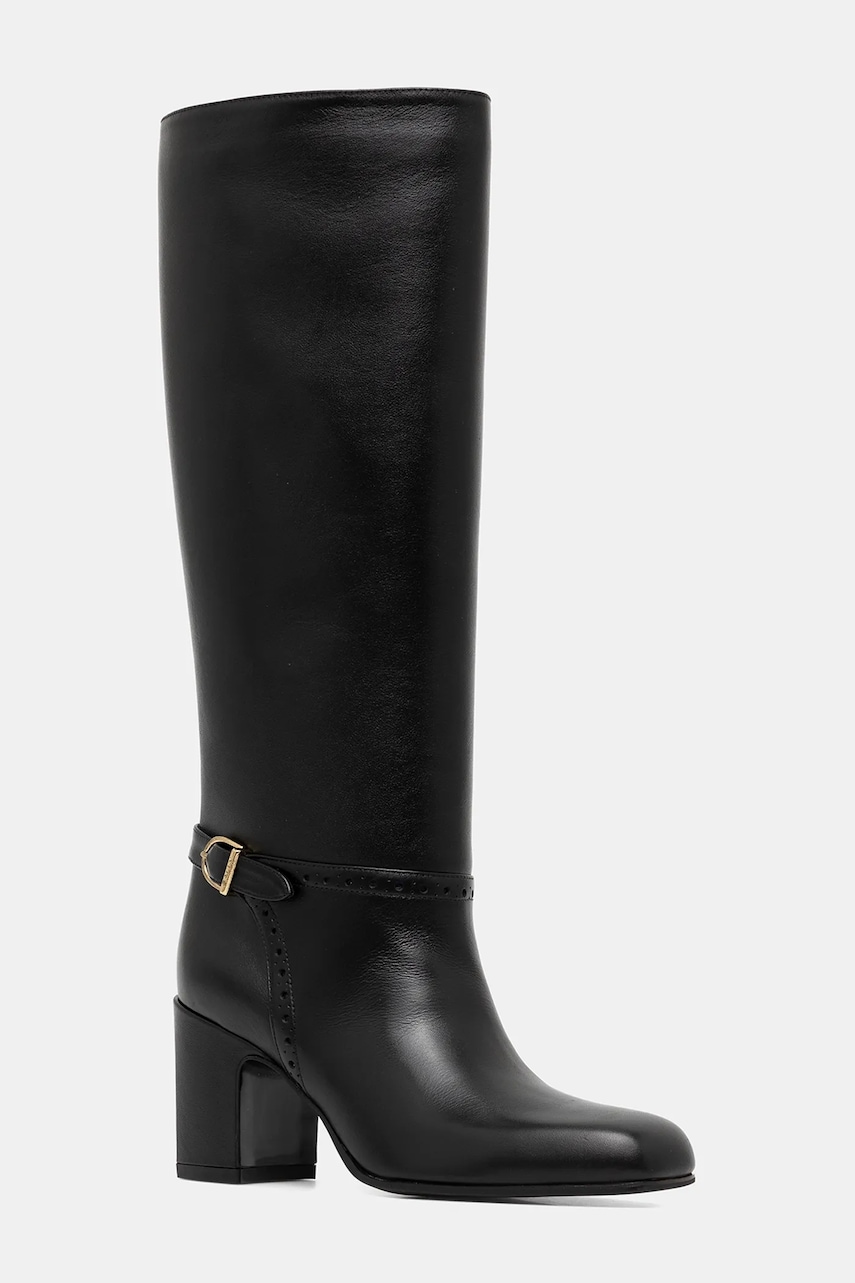 Kožené kozačky Bally ENILDA 75