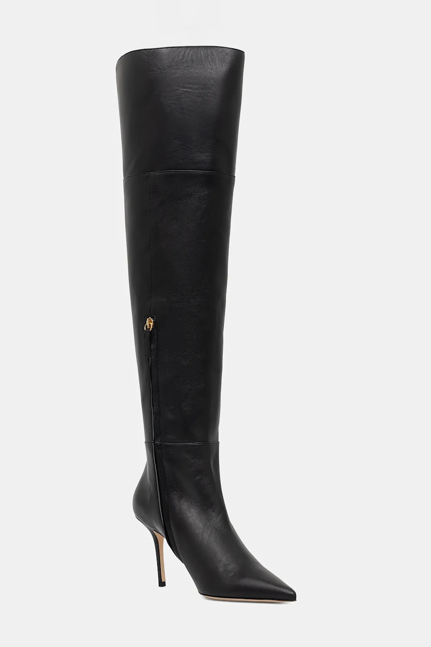 Kožené kozačky Elisabetta Franchi