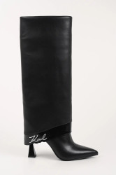 Kožené kozačky Karl Lagerfeld DEBUTANTE