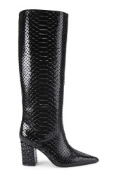 Kožené kozačky Kurt Geiger London Regent Point Knee Boot