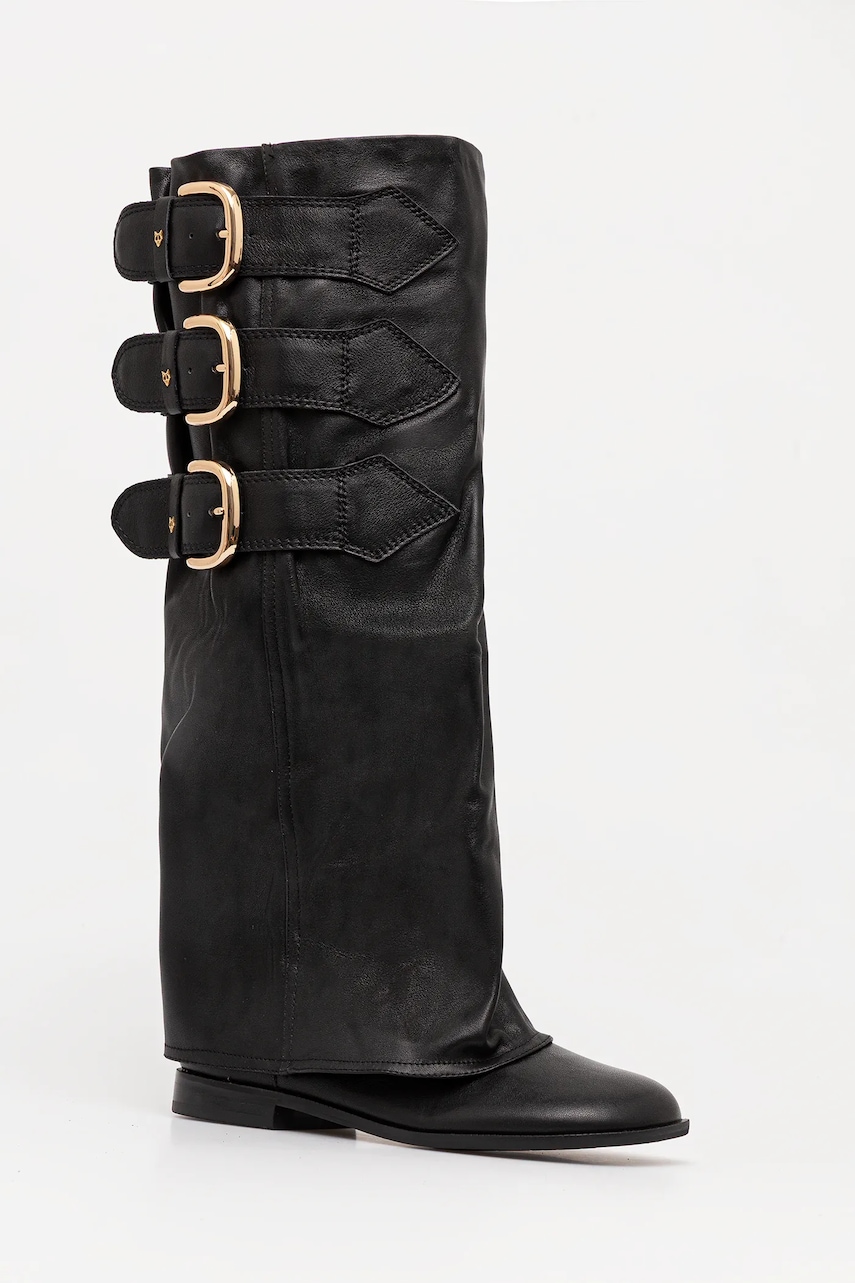 Kožené kozačky Naked Wolfe Anchor