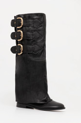 Kožené kozačky Naked Wolfe Anchor