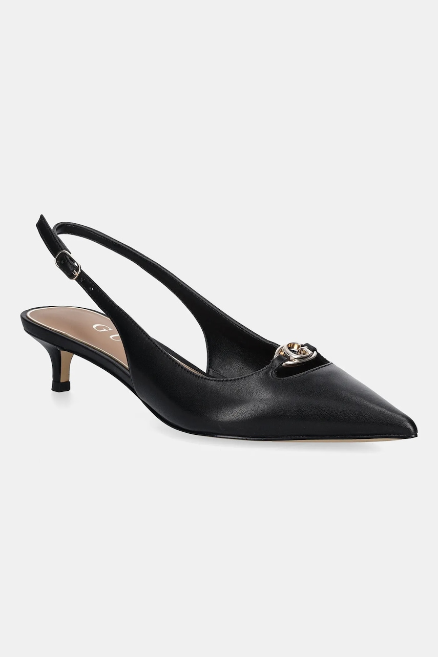 Kožené lodičky Guess JESSAH