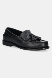 Kožené mokasíny Tommy Hilfiger TH TASSEL LTH LOAFER
