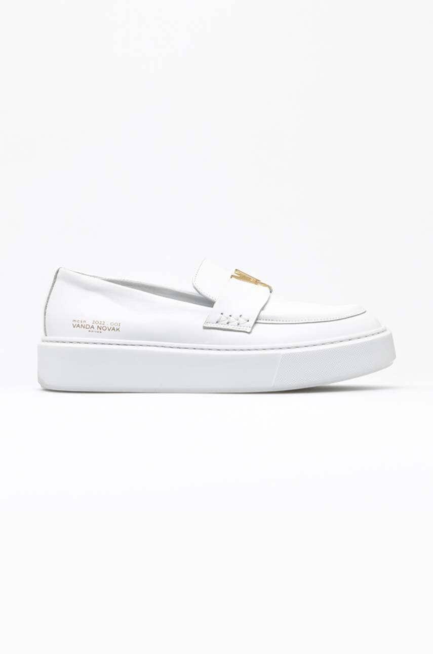 Kožené mokasíny Vanda Novak Kayla