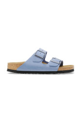 Kožené pantofle Birkenstock Arizona pánské, modrá barva, 1030862