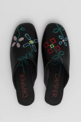 Kožené pantofle Camper TWS dámské, černá barva, K201750-001