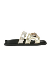 Kožené pantofle Kurt Geiger London Eagle Cut Out Sandal
