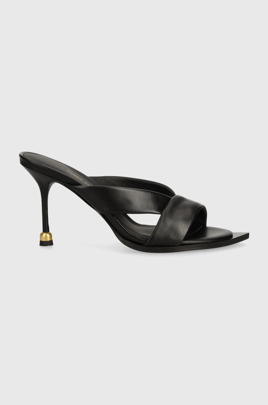 Kožené pantofle Vanda Novak Mila