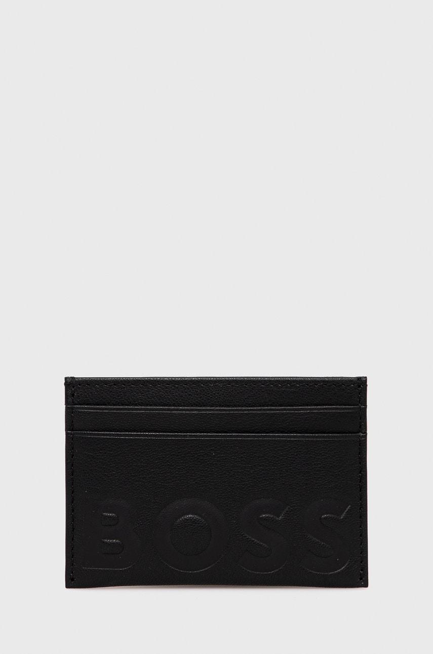 Kožené pouzdro na karty BOSS