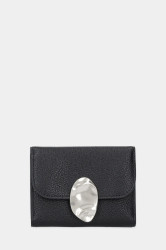 Kožené pouzdro na karty Calvin Klein černá barva, LV04F1062G