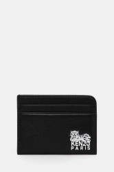 Kožené pouzdro na karty Kenzo černá barva, FF65PM600L46