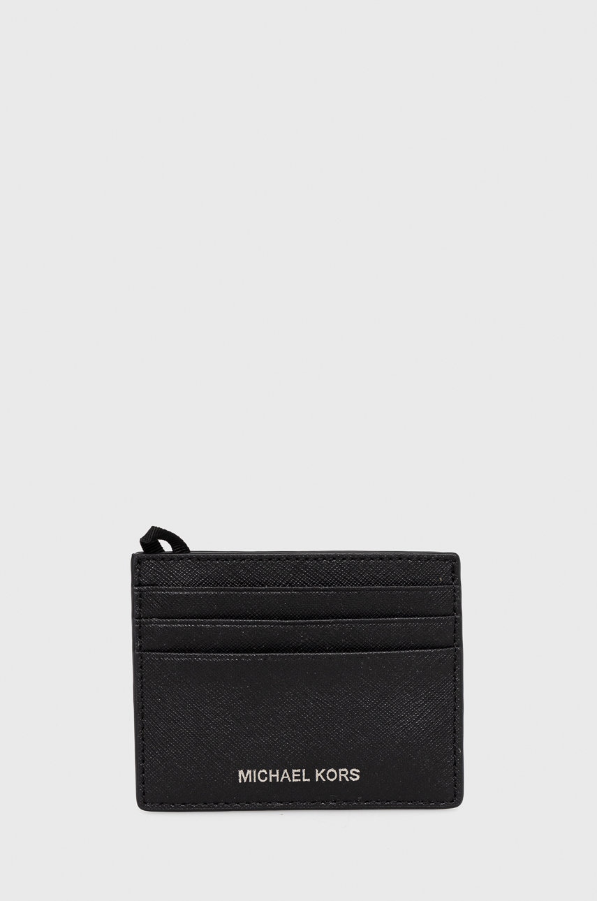 Kožené pouzdro na karty Michael Kors
