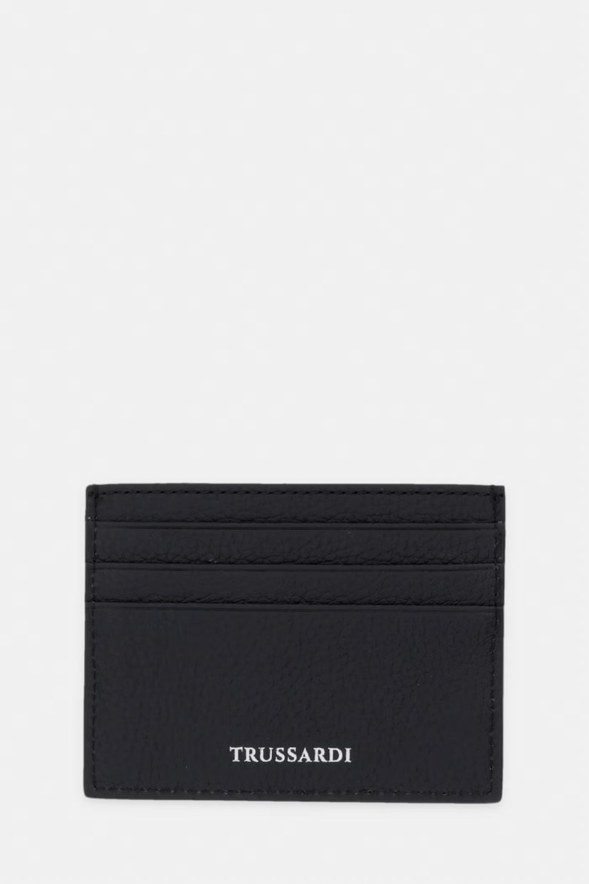 Kožené pouzdro na karty Trussardi