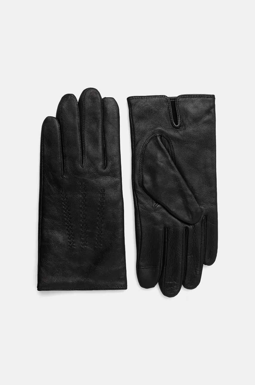 Kožené rukavice BOSS Hainz-ME