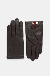 Kožené rukavice HUGO Jaan