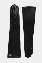 Kožené rukavice Karl Lagerfeld K/AUTOGRAPH