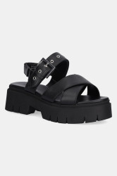 Kožené sandály HUGO Kris