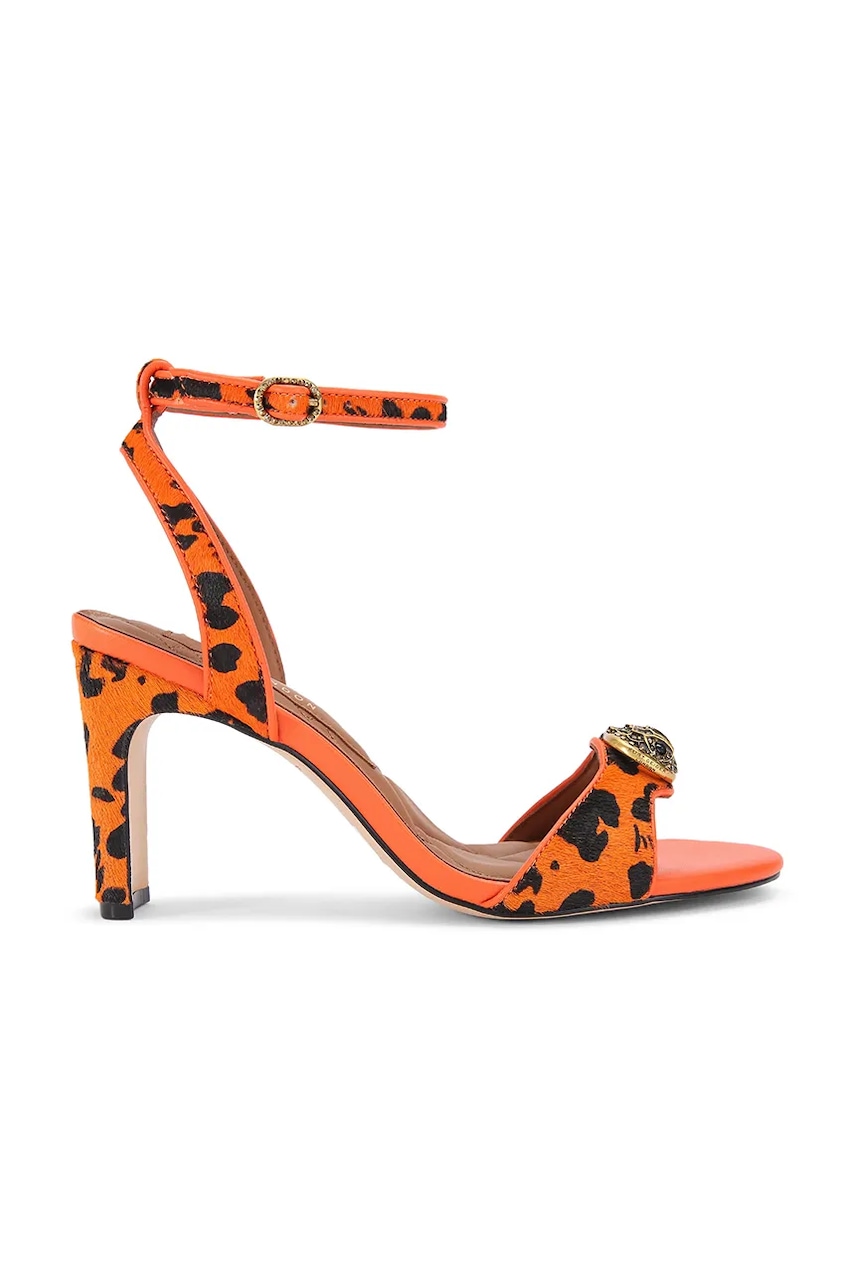 Kožené sandály Kurt Geiger London Chelsea Sandal oranžová barva, 4711591189