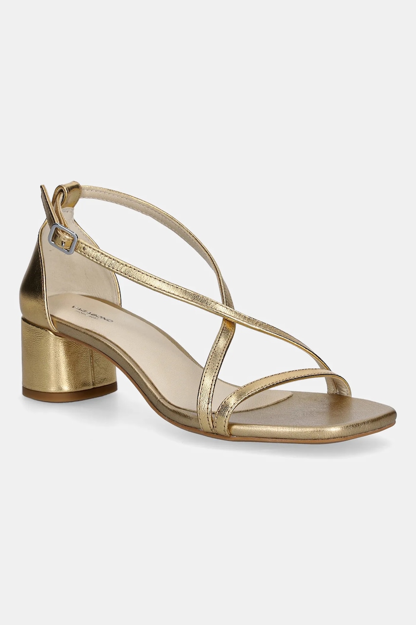 Kožené sandály Vagabond Shoemakers PIPER zlatá barva, 5921-183-81