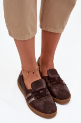 Kožené semišové dámské barefoot tenisky Zazoo