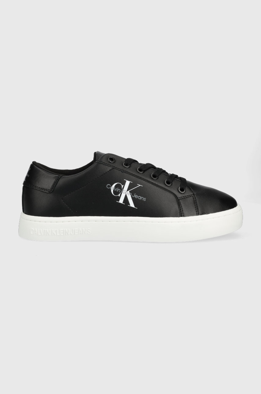 Kožené sneakers boty Calvin Klein Jeans CUPSOLE LACE UP LOW