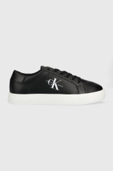 Kožené sneakers boty Calvin Klein Jeans CUPSOLE LACE UP LOW
