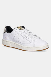 Kožené sneakers boty K-Swiss LOZAN KLUB LTH bílá barva, 97263.952.M