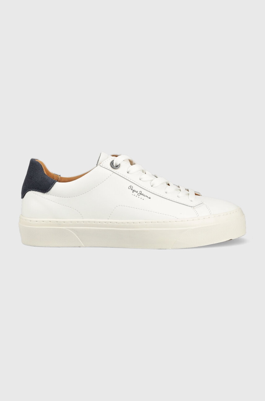 Kožené sneakers boty Pepe Jeans YOGI
