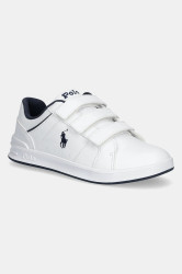 Kožené sneakers boty Polo Ralph Lauren HERITAGE COURT IV EZ tmavomodrá barva, RL02474101