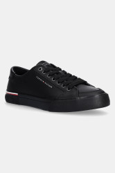Kožené sneakers boty Tommy Hilfiger CORE CORPORATE VULC LEATHER