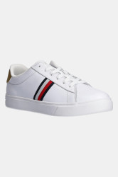 Kožené sneakers boty Tommy Hilfiger ESSENTIAL COURT SNEAKER STRPS
