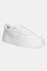 Kožené sneakers boty Tommy Hilfiger MODERN COURT SNEAKER LTHR