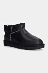 Kožené sněhule UGG Classic Ultra Mini Lthr Regen