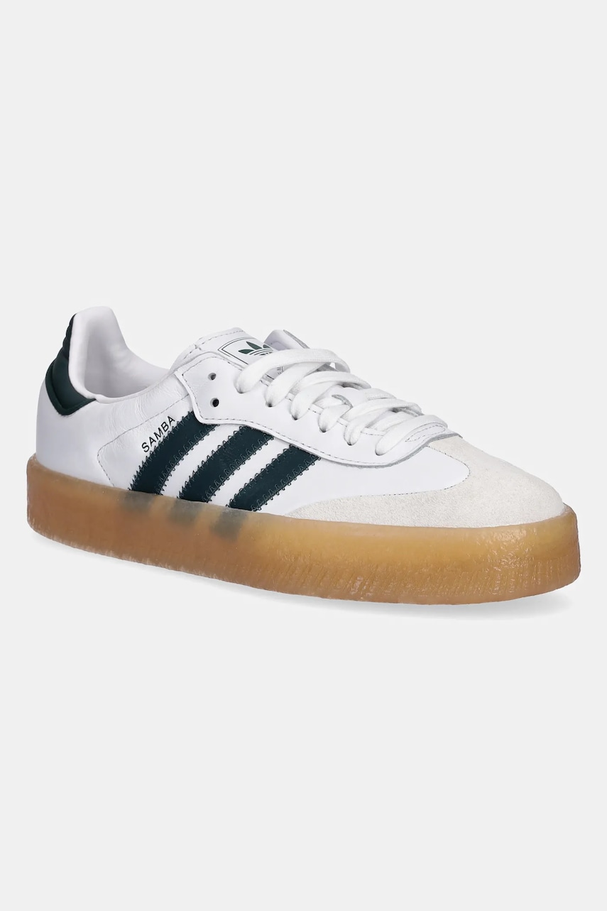 Kožené tenisky adidas Originals Sambae dámské, bílá barva, JQ0983