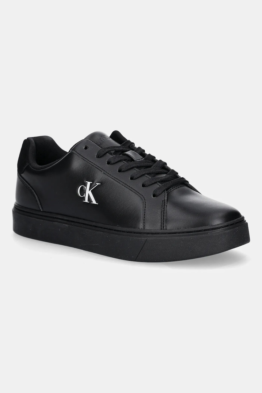 Kožené tenisky Calvin Klein CLASSIC CUPSOLE LACEUP LTH