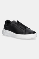 Kožené tenisky Calvin Klein LOW TOP LACE UP LTH