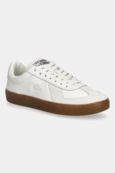 Kožené tenisky Lacoste Baseshot Pro Sneakers dámské, béžová barva, 50SFA0032