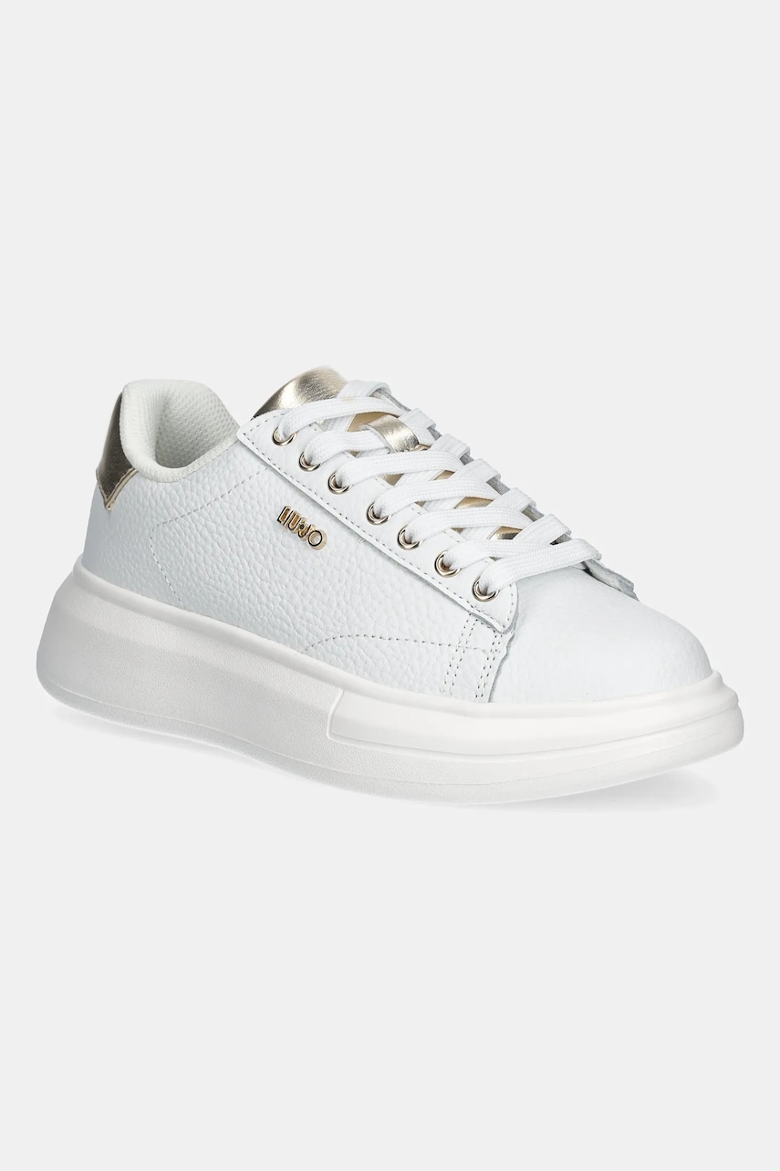 Kožené tenisky Liu Jo BABOL 01 dámské, bílá barva, BF5059PX748S1052