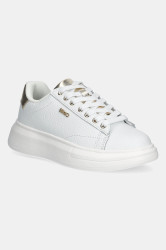 Kožené tenisky Liu Jo BABOL 01 dámské, bílá barva, BF5059PX748S1052