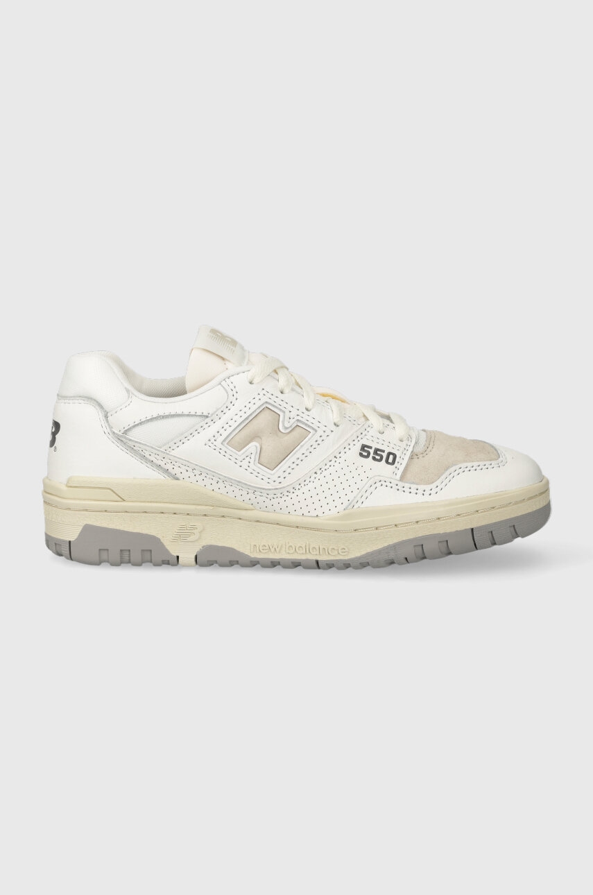 Kožené tenisky New Balance BB550PWG