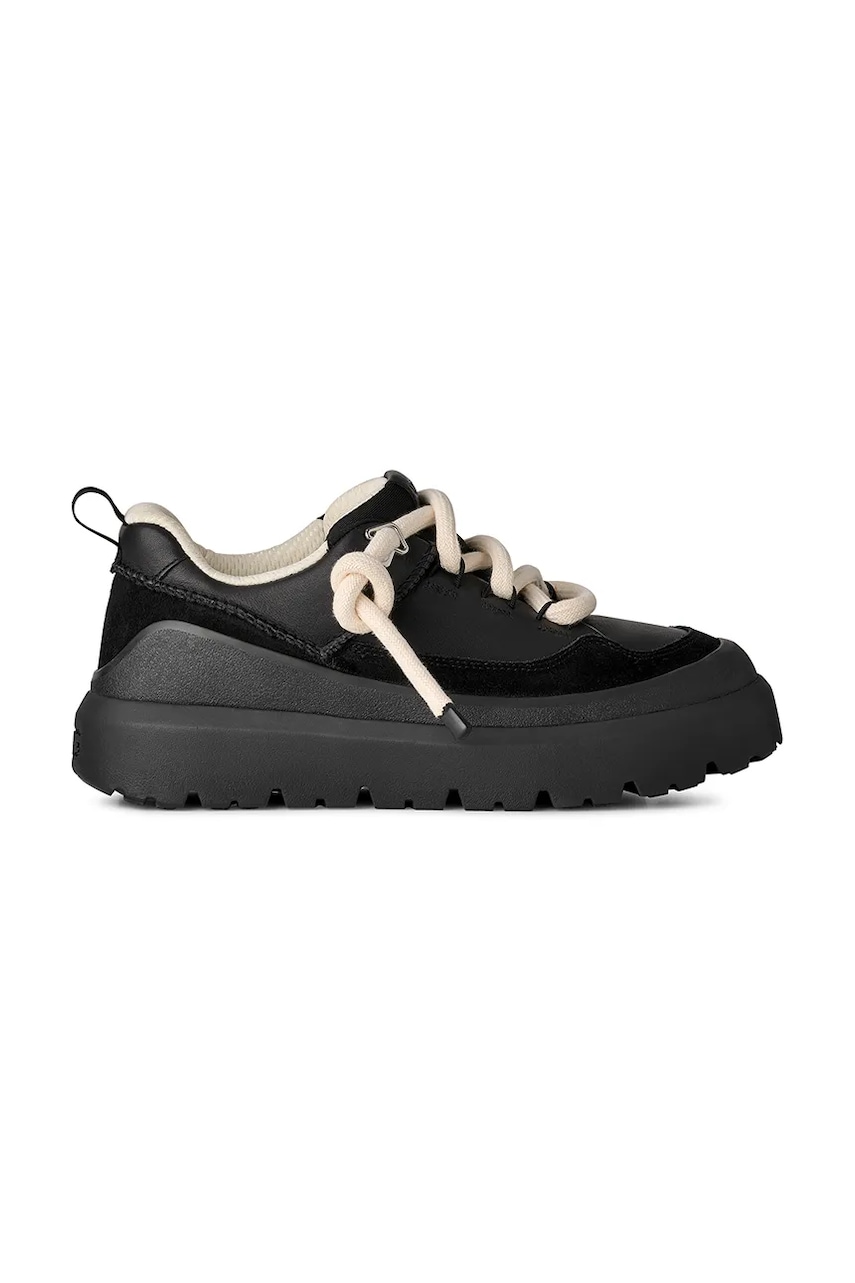 Kožené tenisky UGG Heritage Utility Sneaker černá barva, 1170910.BBLC