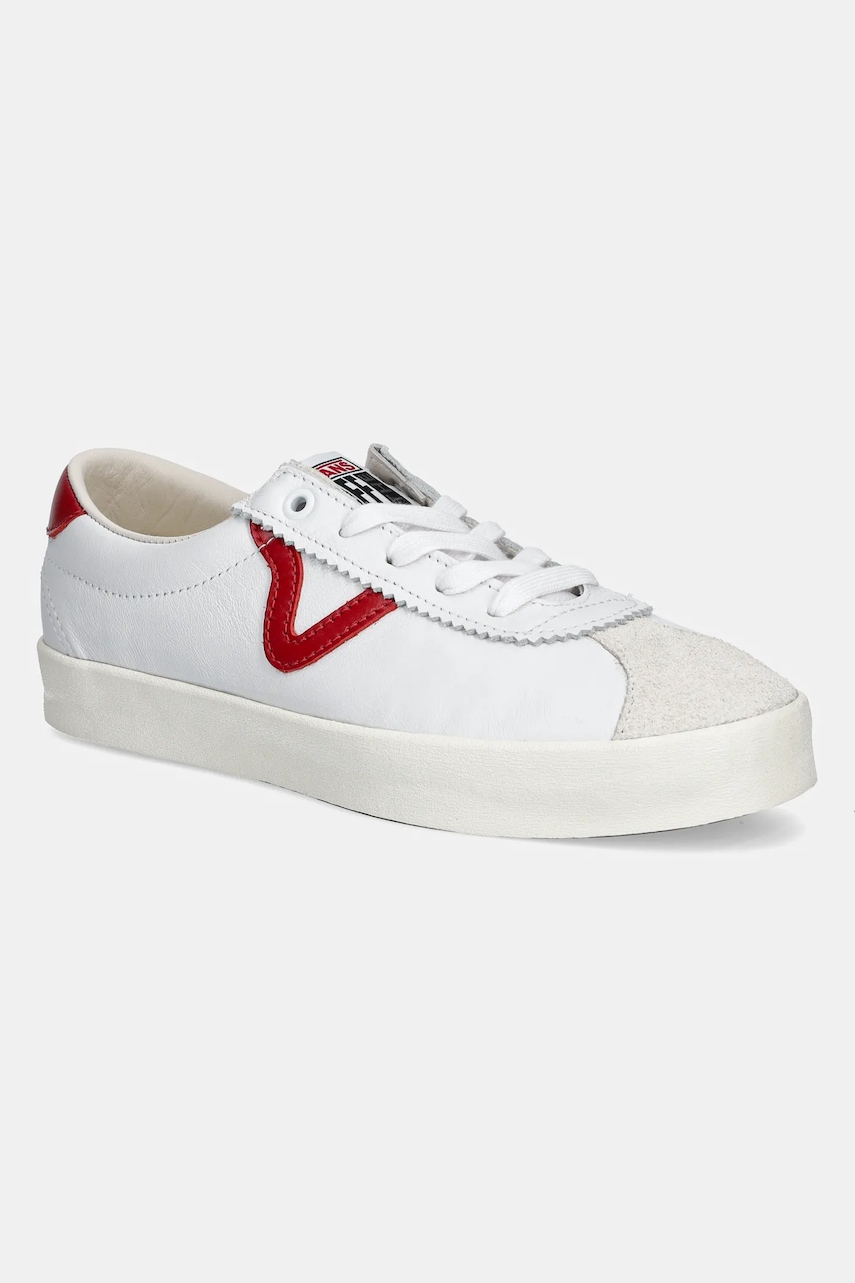 Kožené tenisky Vans Premium Classics LX Sport Low 73 bílá barva, VN000D2JRED1