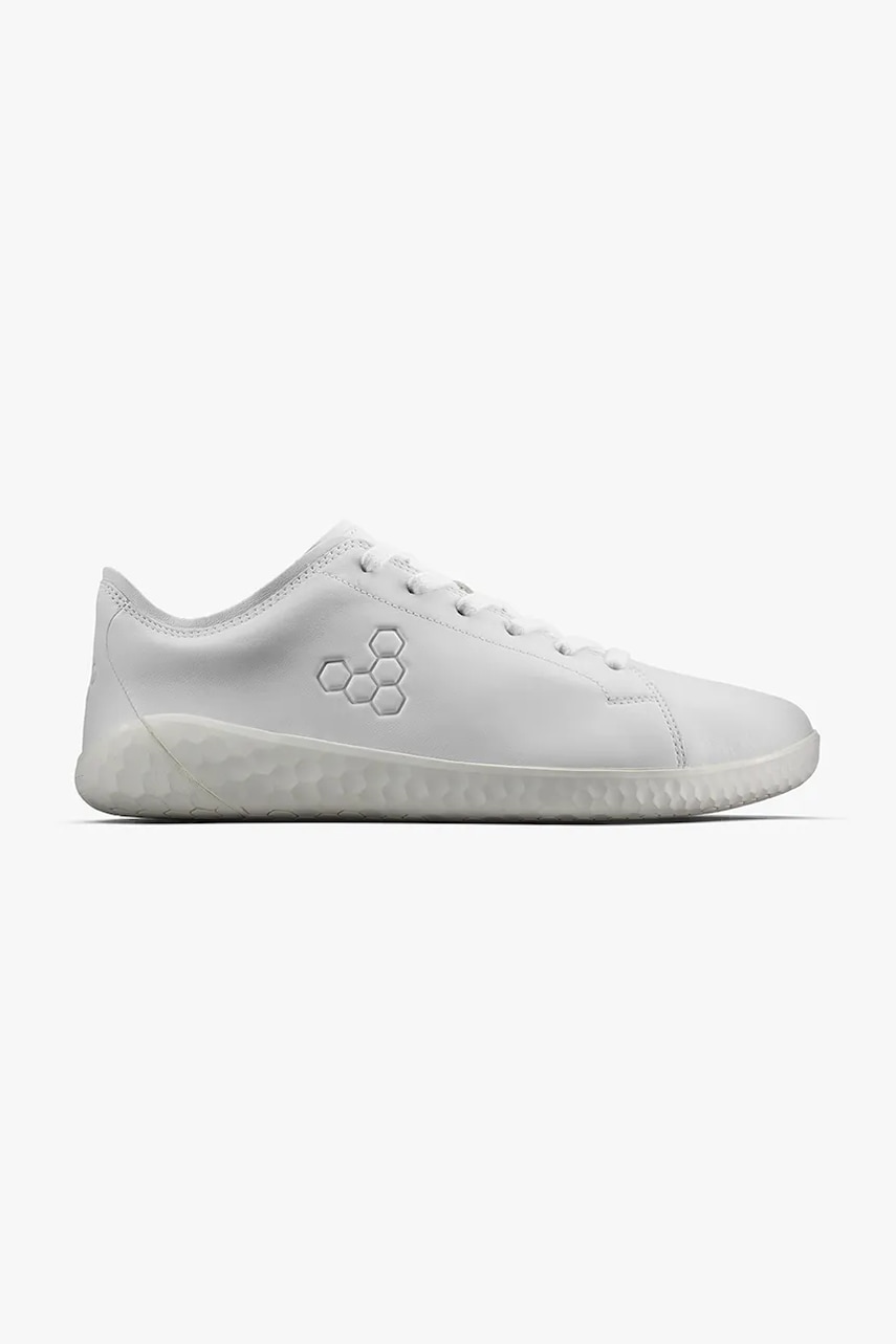 Kožené tenisky Vivobarefoot GEO COURT IV pánské, bílá barva, 309062
