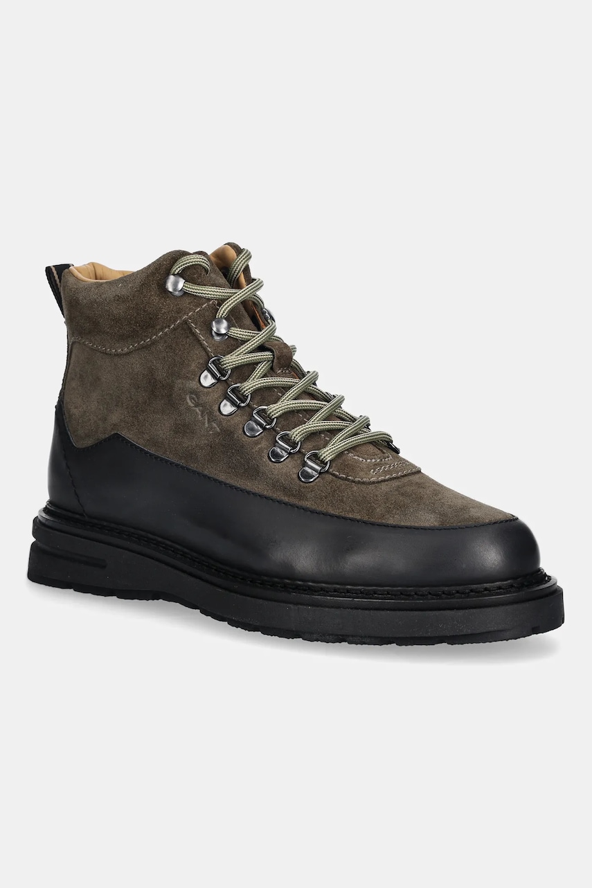 Kožené trapery Gant Hillprep