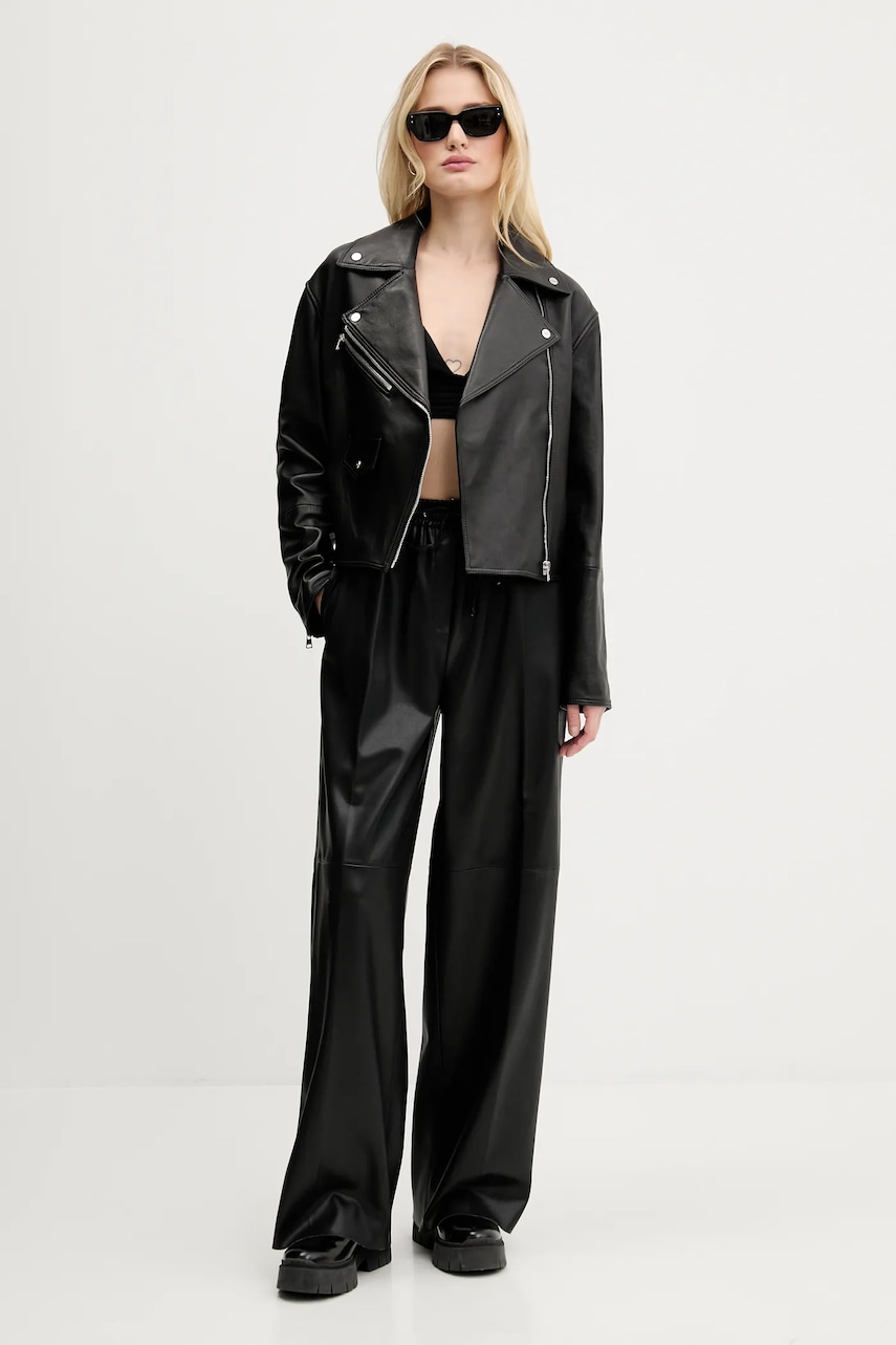 Kožený křivák HUGO Laridas