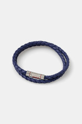 Kožený náramek HUGO E-DOUBLEBRAID2-BRA