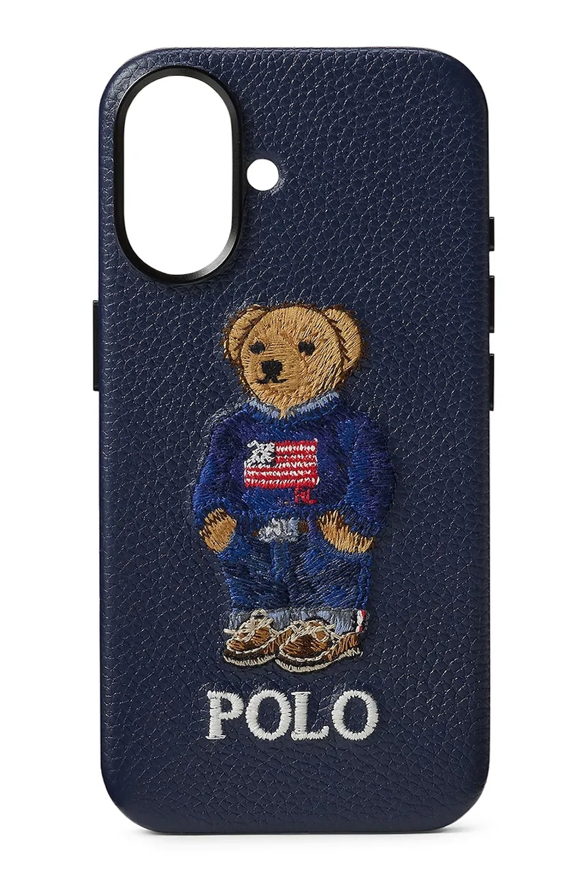 Kožený obal na telefon Polo Ralph Lauren iPhone 16