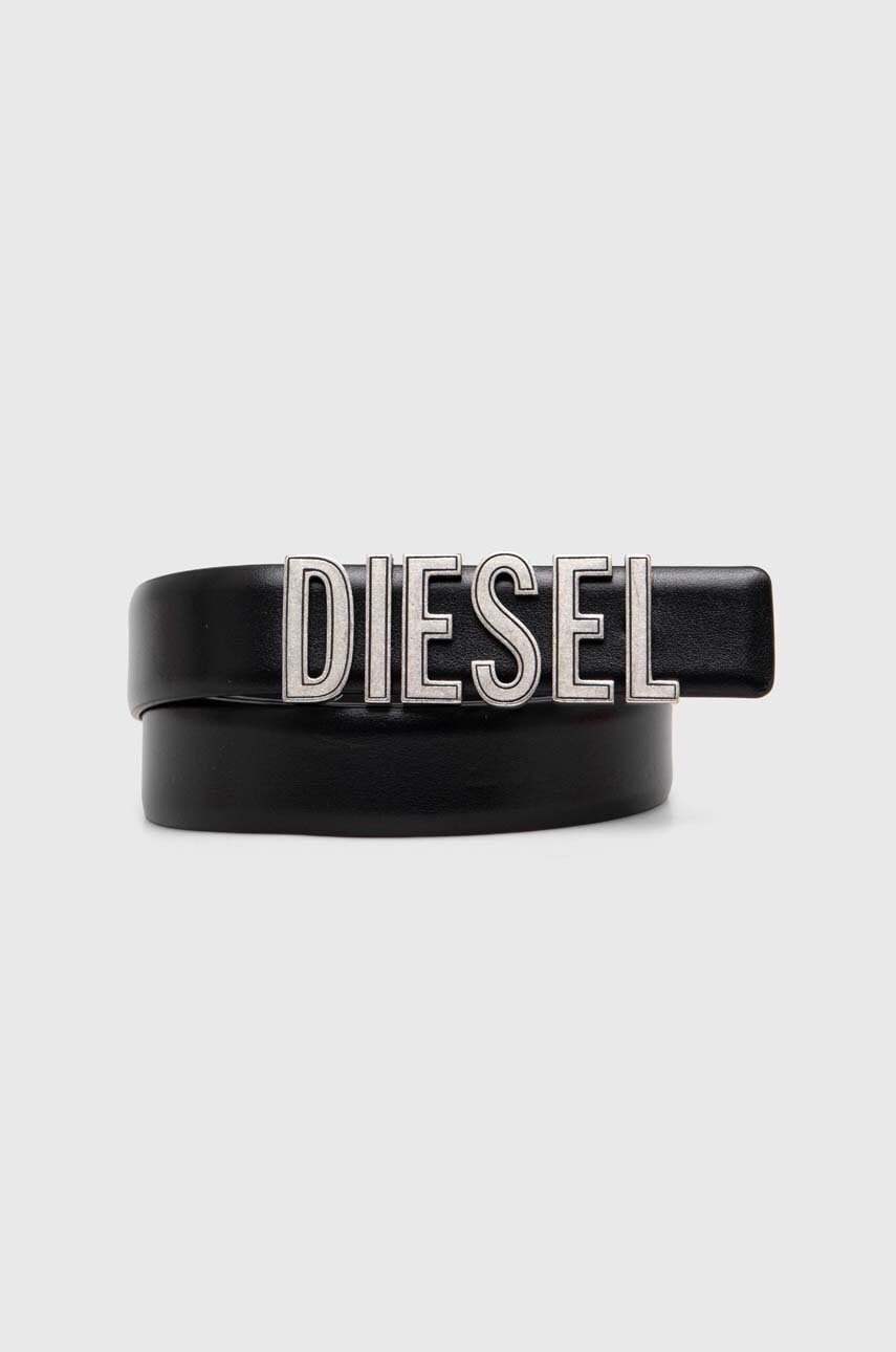 Kožený pásek Diesel B-DIESEL RIVETS BELT